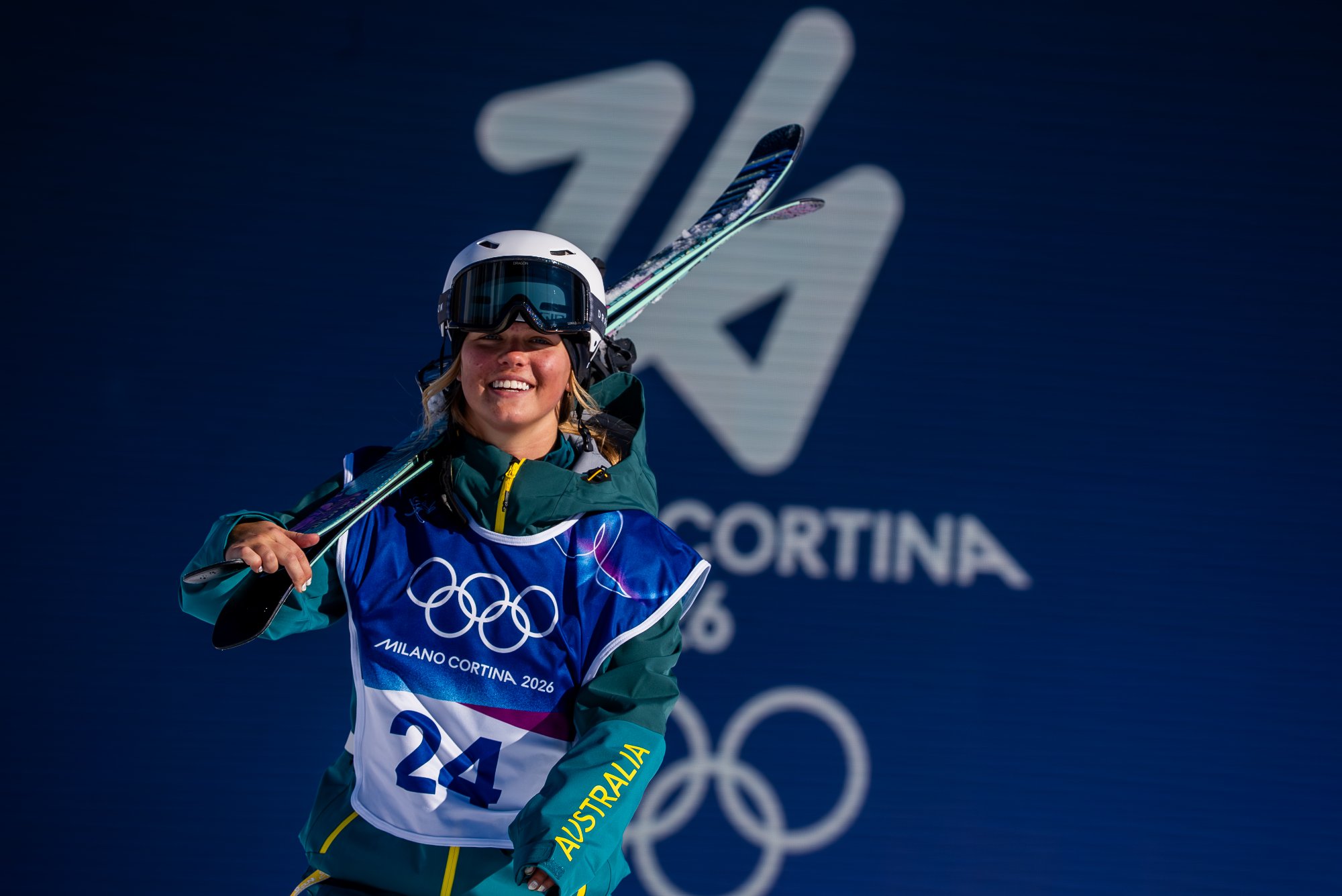 Daisy Thomas at Milano-Cortina 2026 Winter Olympics — Photo: Chris Hocking, OWIA